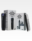 Nethers Essential Duo For Mens Private Manscaping, Shaving Body & Nose Hair