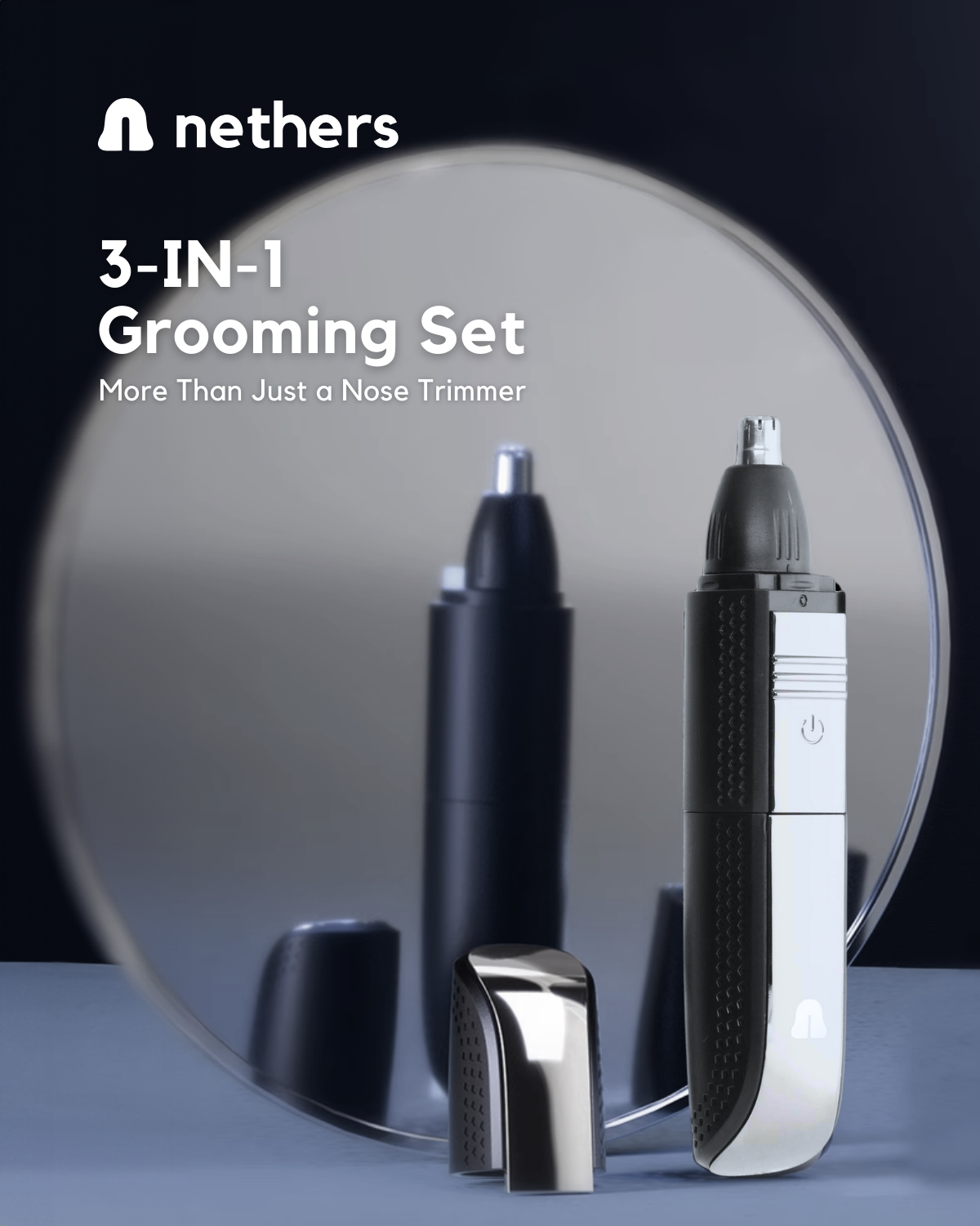 Nethers 3 IN 1 Nose and Ear Hair Trimmer 01