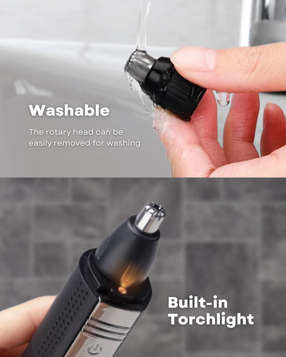 Nethers 3 IN 1 Nose and Ear Hair Trimmer 07