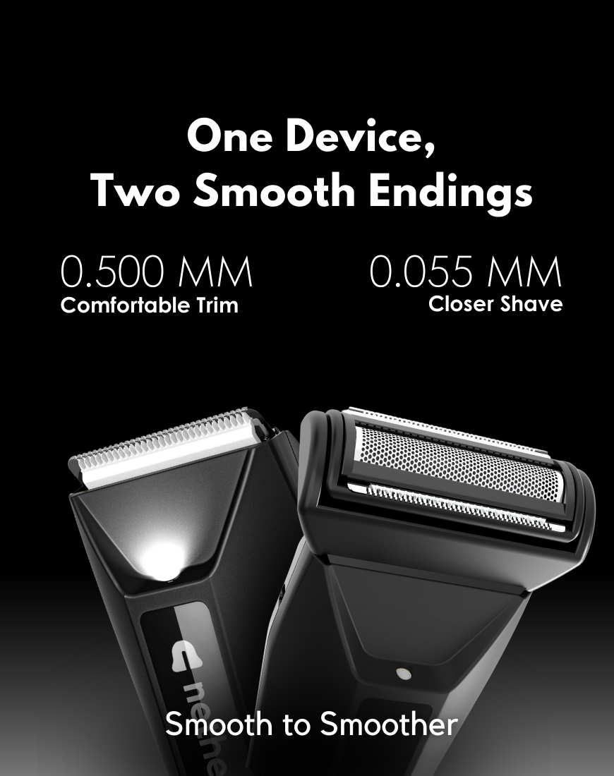 Nethers Undercut Shaver 3.0 for Mens Private Manscaping & Shaving Body Hair